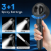 PWERAN High Pressure Shower Head with 15 Stage Filter, 3 Spray Jet Modes Hard Water Filter Shower Head, Handheld Massage Shower Filter for Residual Chlorine Removal, black PWERAN High Pressure Shower Head with 15 Stage Filter, 3 Spray Jet Modes Hard Water Filter Shower Head, Handheld Massage Shower Filter for Residual Chlorine Removal, black